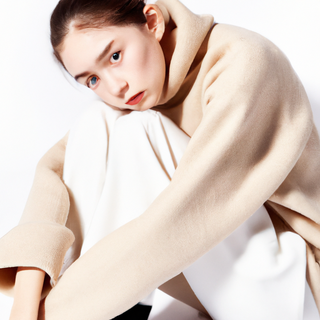 AI generated editorial fashion sample