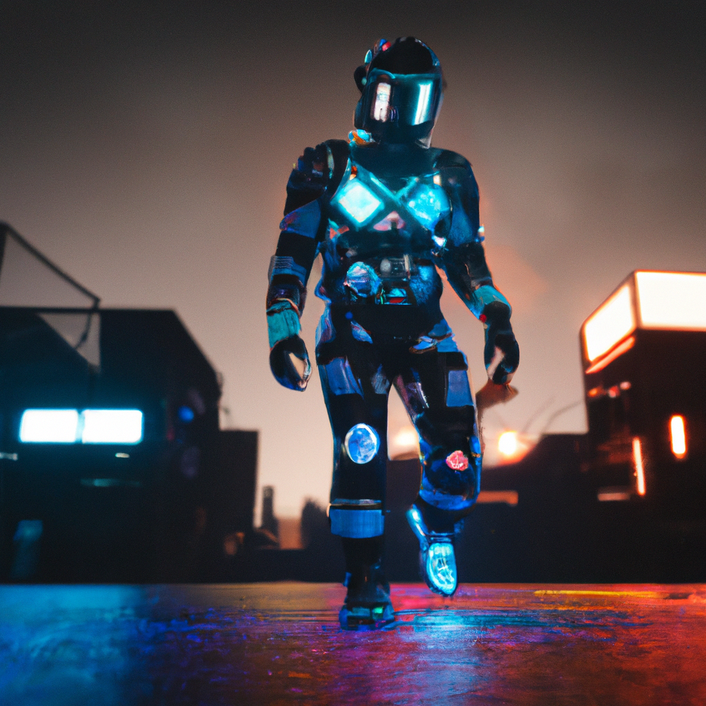 Generated headshot of producer, daylight portrait with subtle background texture